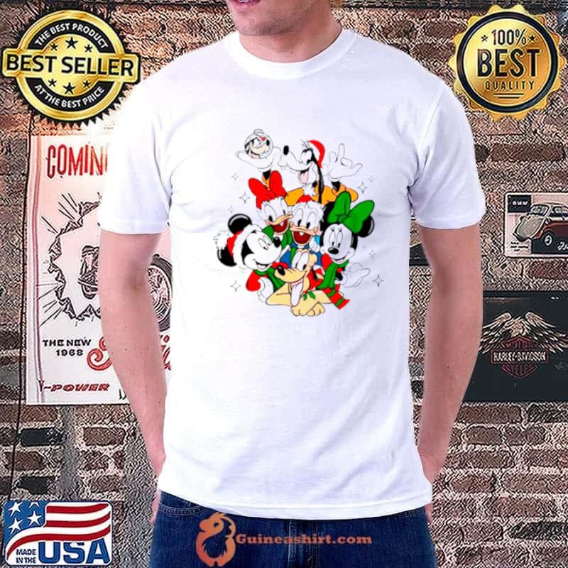 Mickey and friends Christmas Magic Kingdom Xmas shirt