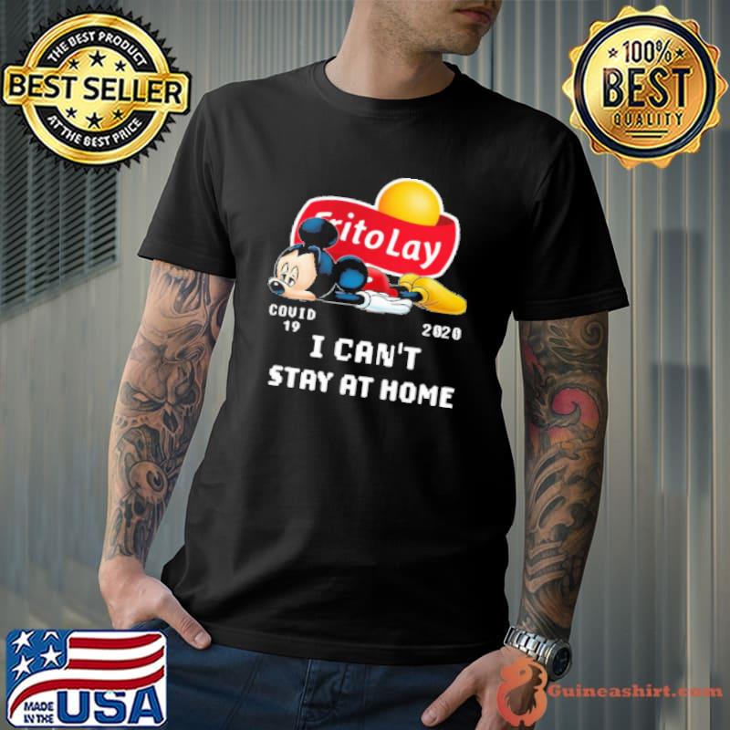 Mickey Mouse Frito Lay Covid 19 2020 I Can’T Stay At Home Shirt