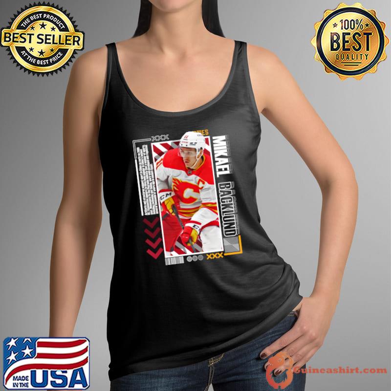 Mikael Backlund Swedish professional ice hockey centre and captain of the Calgary Flames T-Shirt Tank Top