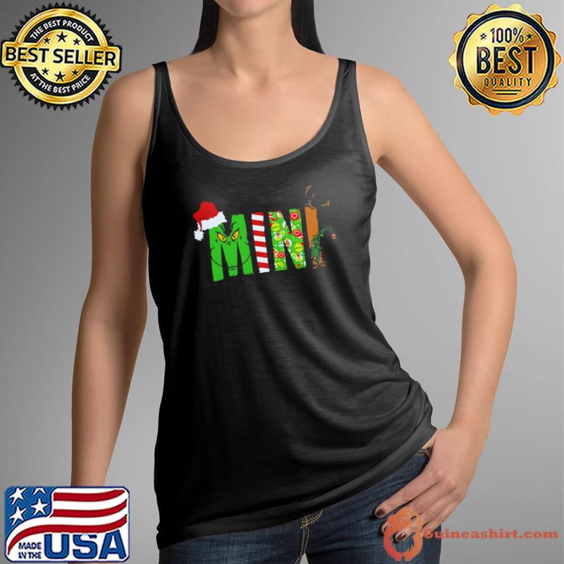 Mini Christmas Mini Grinchmas Cute Grinc Xmas s Tank Top