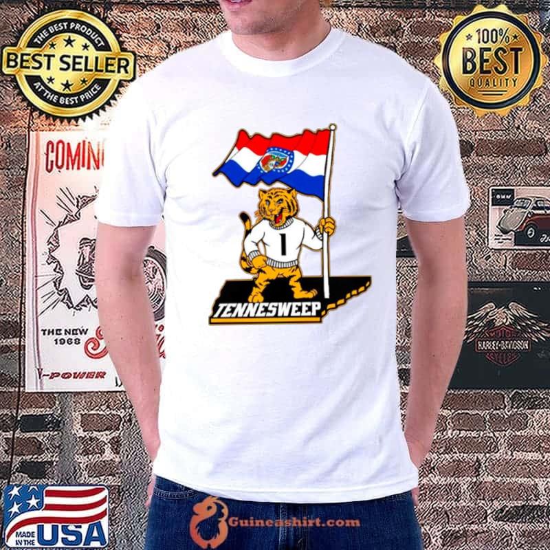 Missouri Tigers vs. Tennessee Volunteers Tennesweep shirt