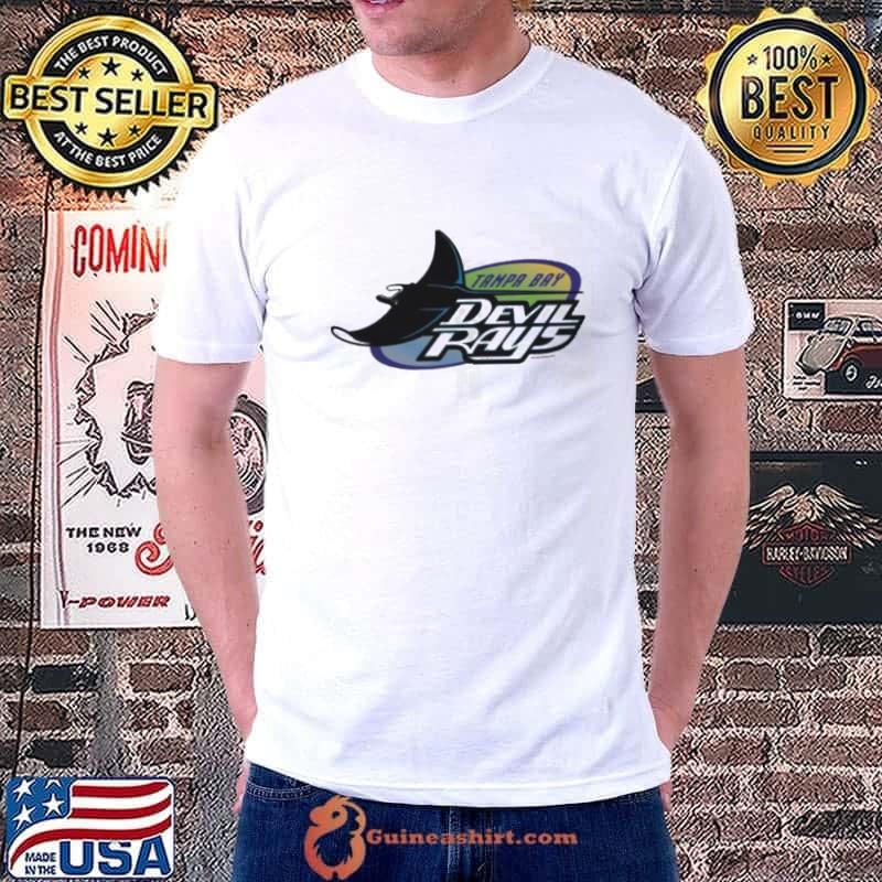 Mitchell & Ness Men’s Tampa Bay Rays White Logo Shirt