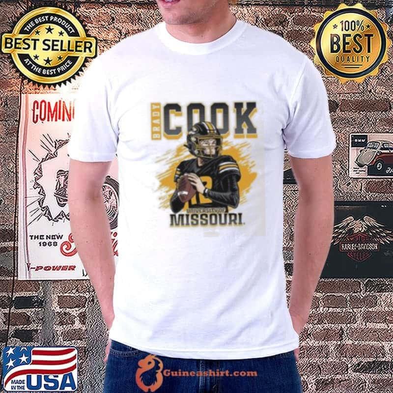 Mizzou Tigers NIL Football Brady Cook Shirt