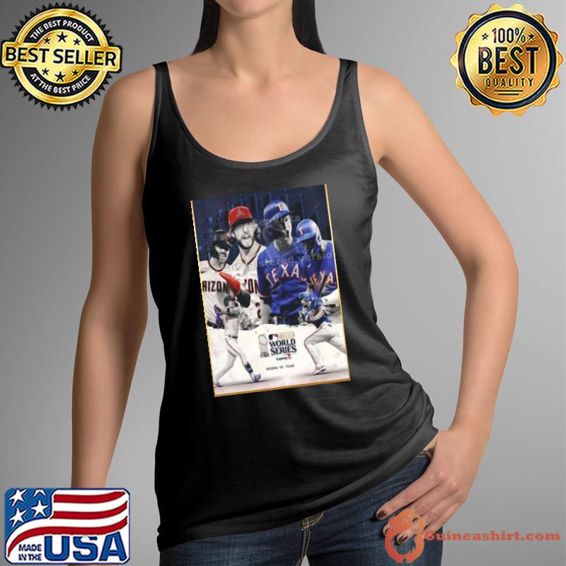 MLB 2023 World Series Is Set Arizona Vs Texas Poster Shirt Tank Top