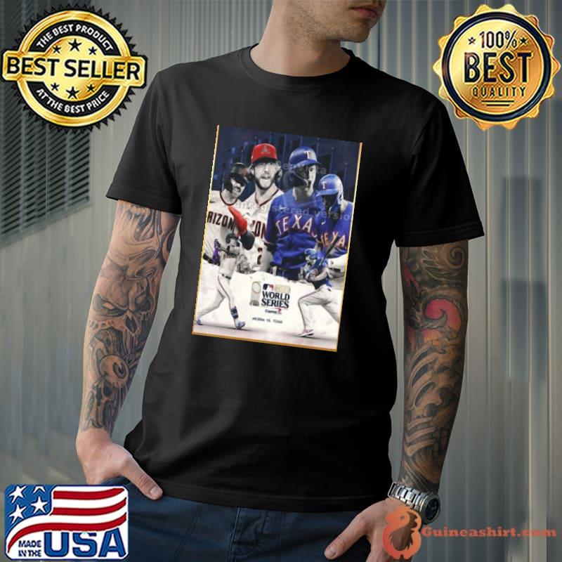 MLB 2023 World Series Is Set Arizona Vs Texas Poster Shirt