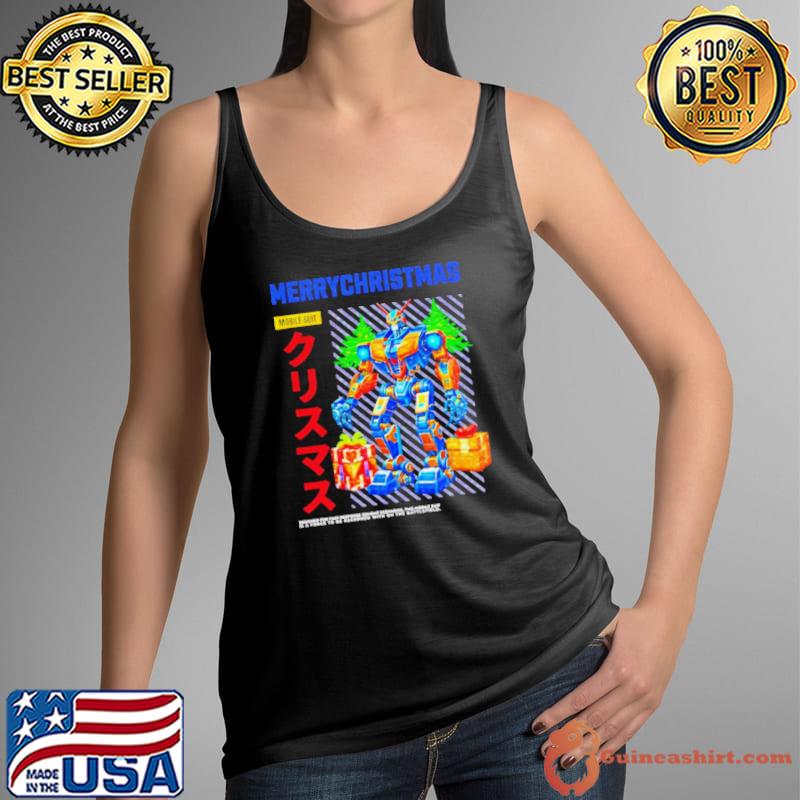 Mobile Suit Gundam Merry Christmas s Tank Top
