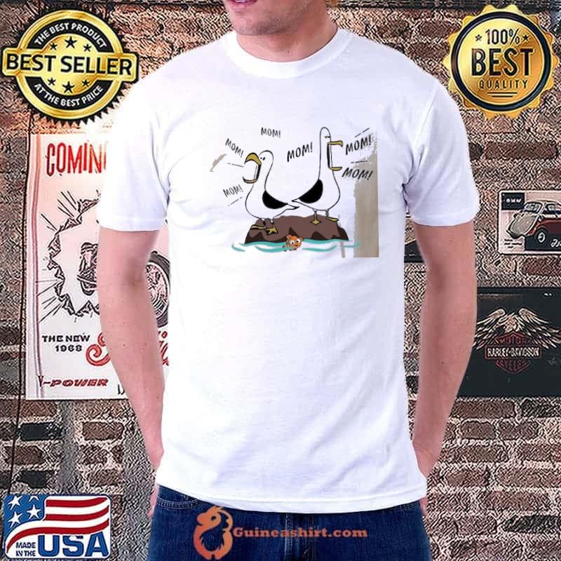 Mom Mom Mom Nemo Seagull Shirt