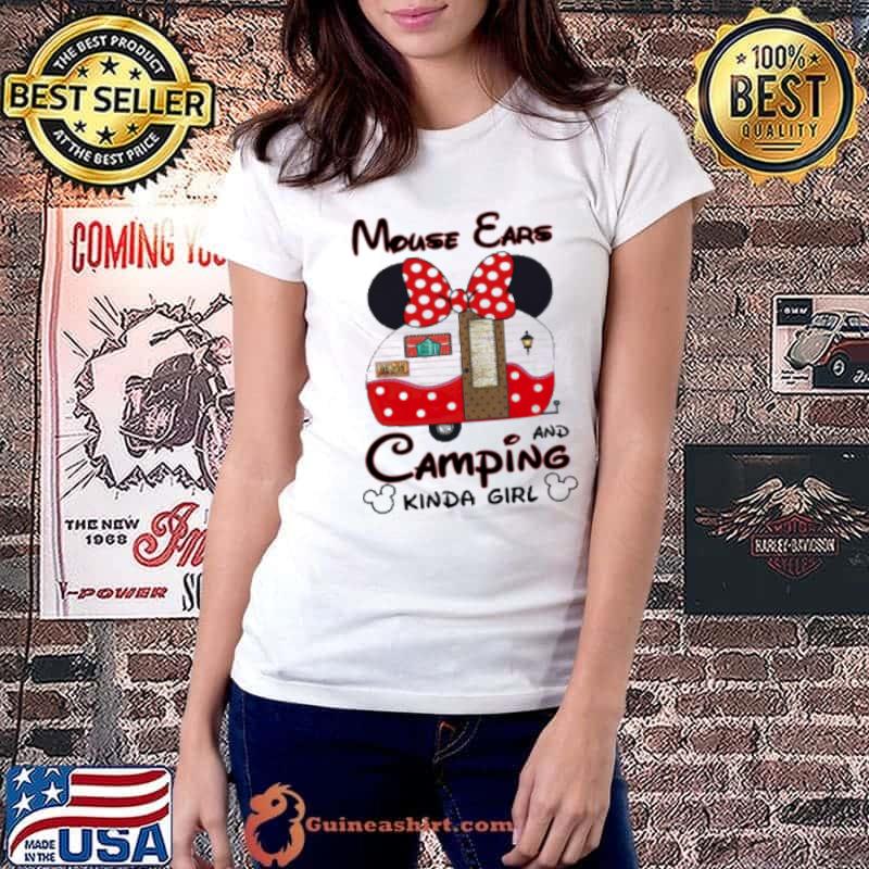 Mouse Ears Camping Kinda Girl Shirt Ladiestee