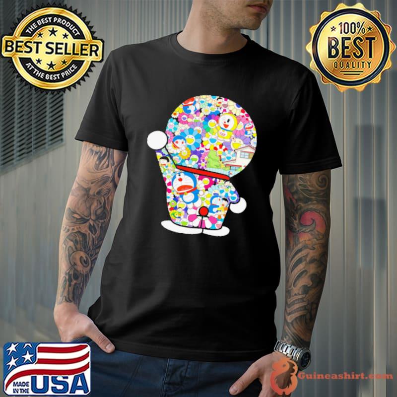 Murakami X Doraemon shirt
