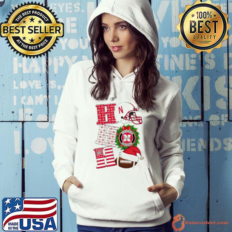 Nebraska Cornhuskers Ho Ho Ho Christmas s Hoodie