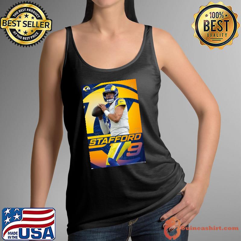 NFL Los Angeles Rams Matthew Stafford 21 Wall Poster Shirt Tank Top