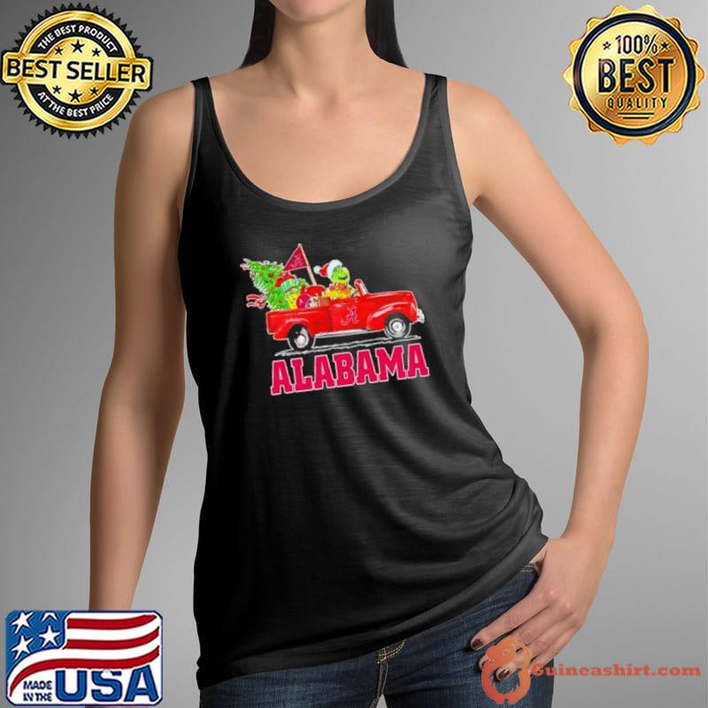 Nice santa Grinch driving car Louisville Cardinals merry christmas s Tank Top