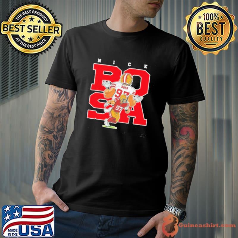 Nick Bosa Football Comfort Colors Shirt
