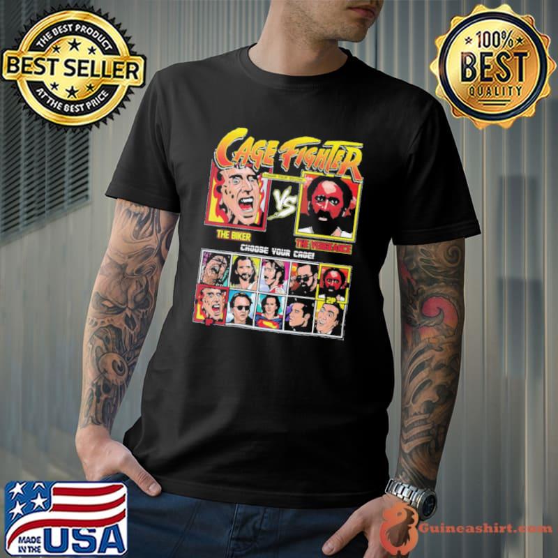 Nicolas Cage Fighter Shirt