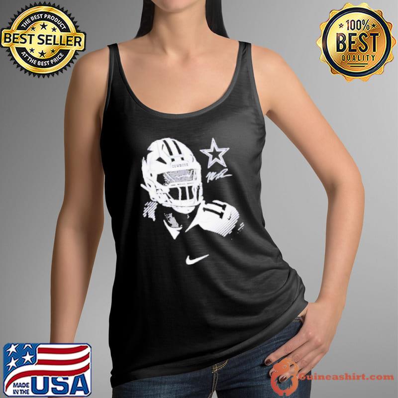 Nike Micah Parsons Navy Dallas Cowboys Local Player Name & Number Shirt Tank Top