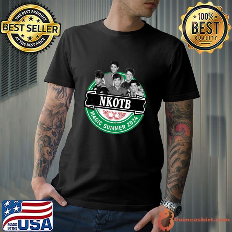NKOTB New Kids on the Block Band Magic Summer 2024 T-Shirt
