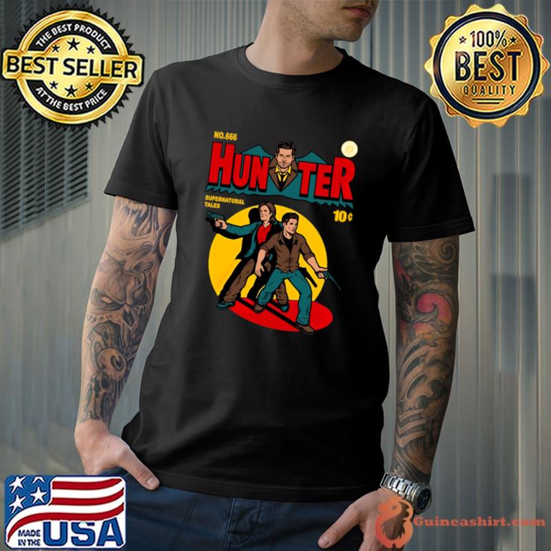 No 666 Hunter Supernatural Rales American dark fantasy drama television series T-Shirt