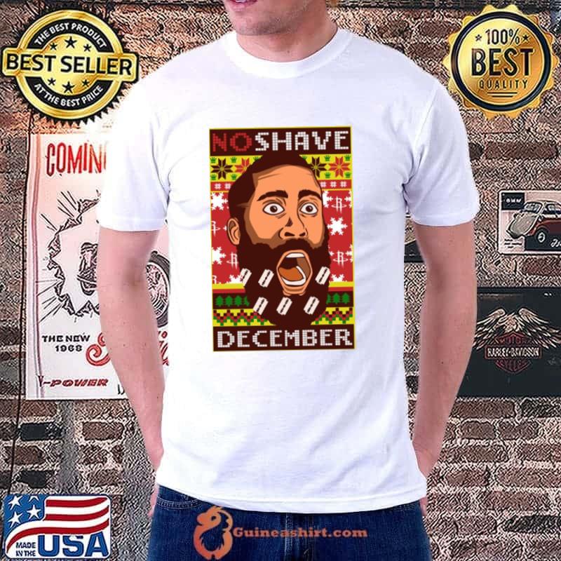 No Shave December Christmas shirt