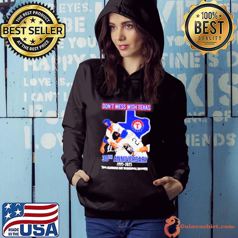 Nolan Ryan vs Robin Ventura don’t mess with Texas 30th anniversary 1993 2023 this glorious day in baseball history s Hoodie