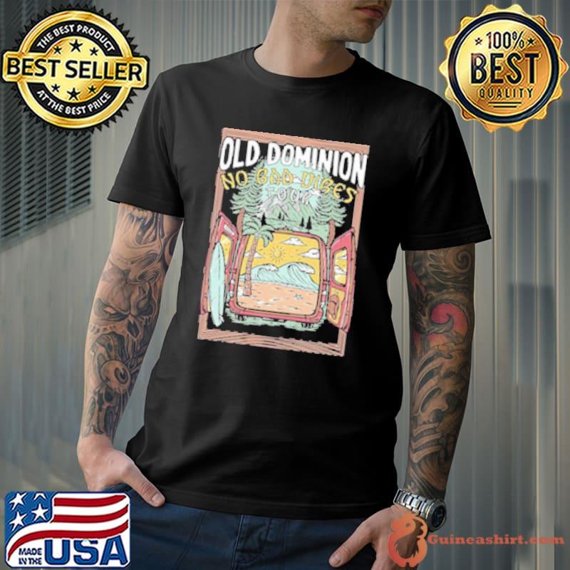 Old Dominion No Bad Vibes Tour 2023 Concert Shirt