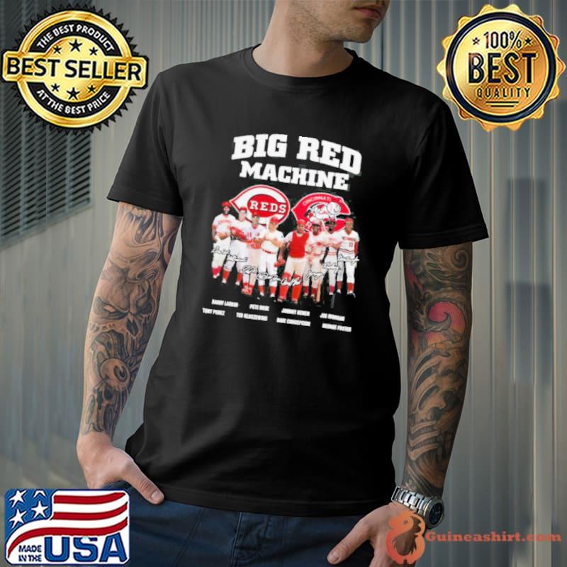 Original 2023 Big Red Machine Cincinnati Reds Signatures shirt