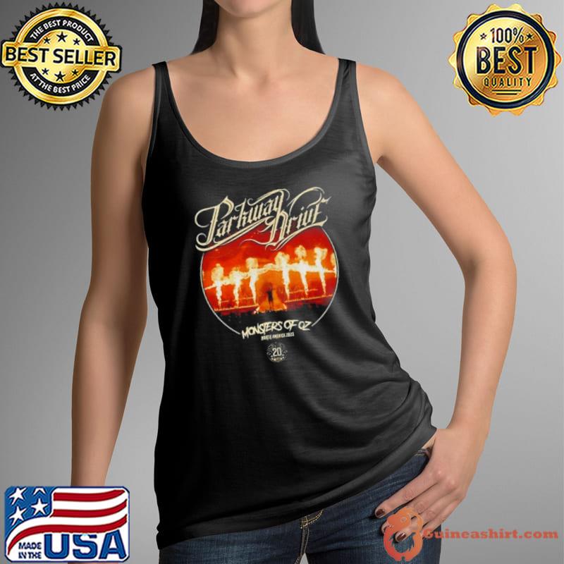 Parkway Drive Monsters Of Oz Tour Limited 2023 s Tank Top