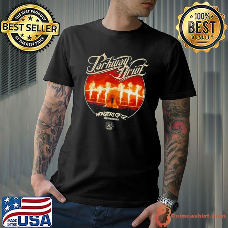 Parkway Drive Monsters Of Oz Tour Limited 2023 shirt