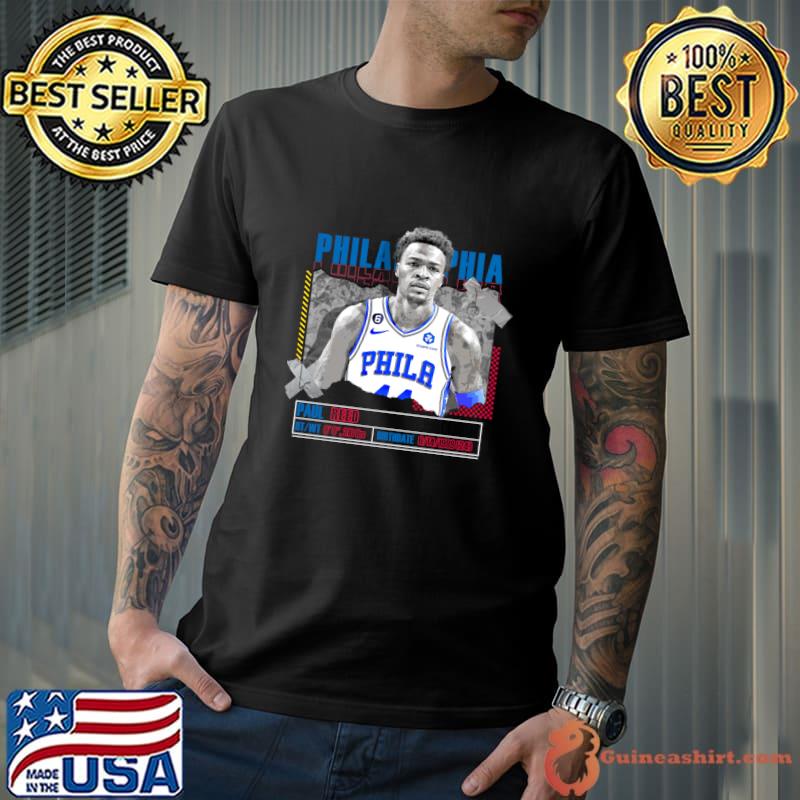 Paul Reed American professional basketball player for the Philadelphia 76ers NBA T-Shirt
