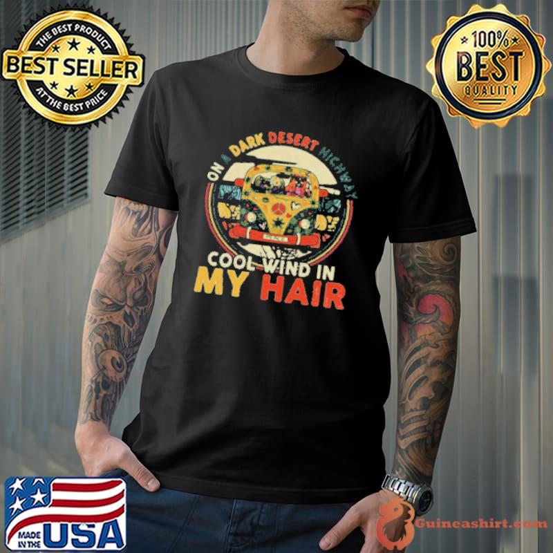 Peace Bus Elephant On A Dark Desert Highway Cool Wind In My Hair Shirt