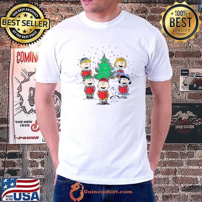 Peanuts Snoopy And Friends Christmas Caroling 2023 shirt