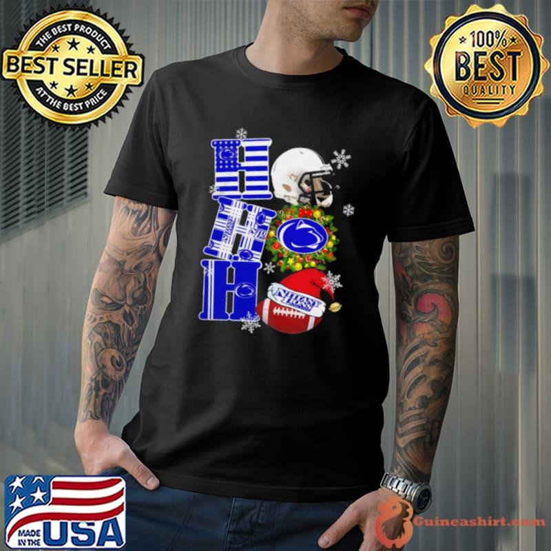 Penn State Nittany Lions Ncaa Ho Ho Ho Christmas Shirt