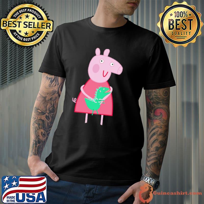 Peppa Pig And The Dinosaur shirt