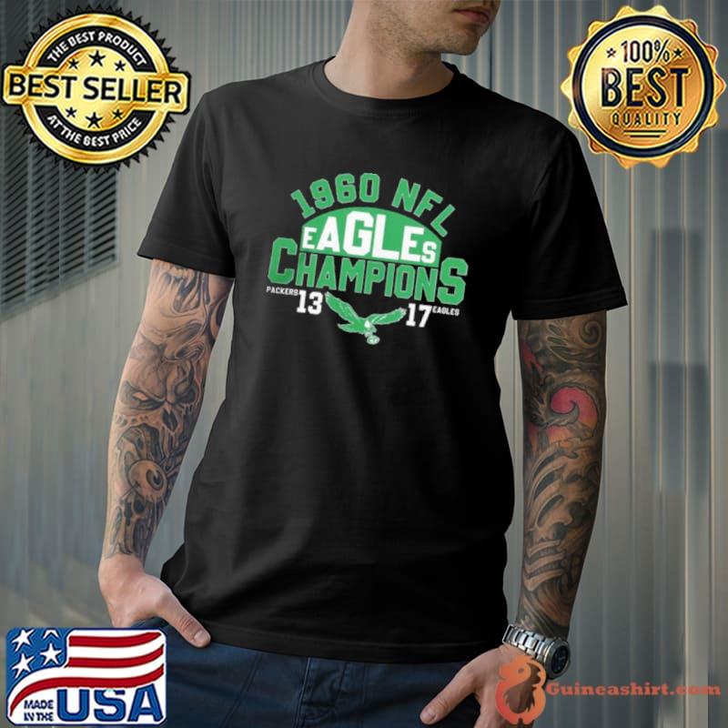 Philadelphia Eagles Football 1960 Nfl Champions Hometown Grafik shirt