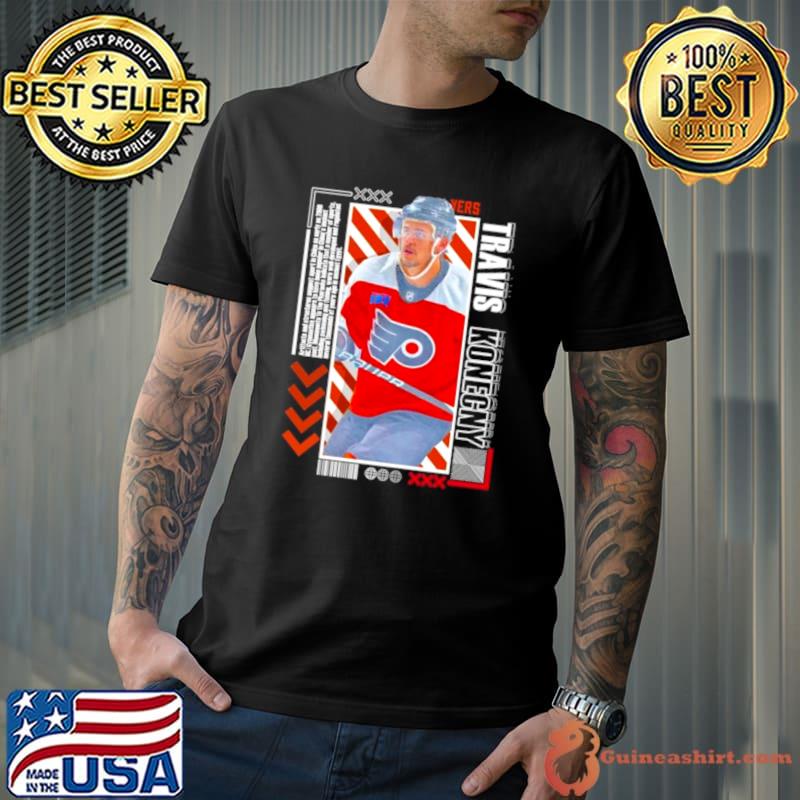 Philadelphia Flyers Travis Konecny Hockey Paper shirt