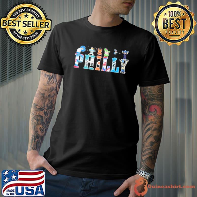 Philly Logo Sports City Of Champions Shirt