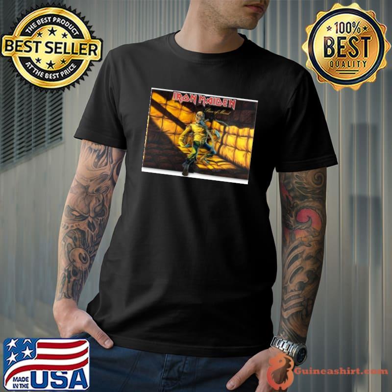 Piece Of Mind The Official 40th Anniversary Art Book Iron Maiden Z2 Comics shirt