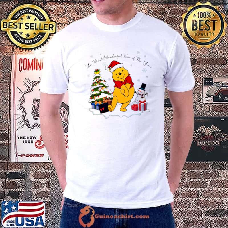 Pooh Christmas The Most Beutiful Time Of The Year shirt