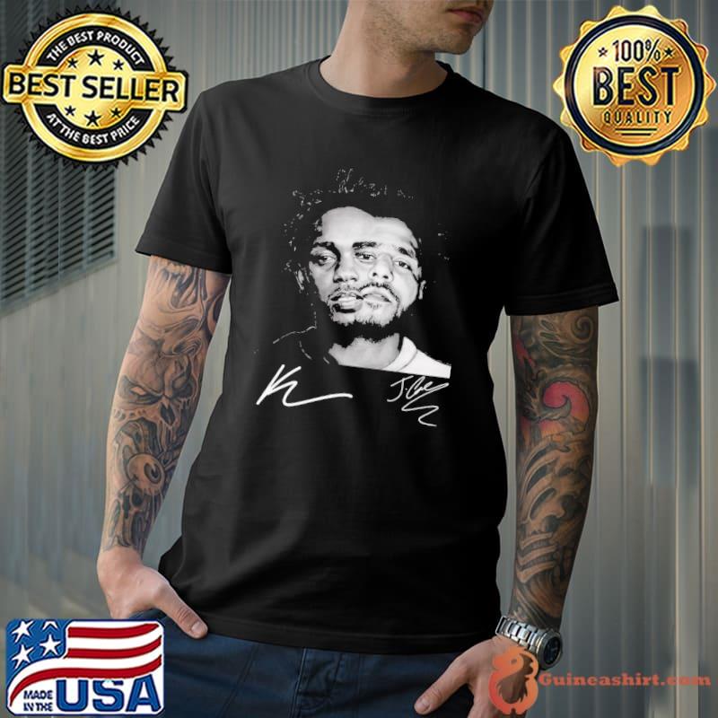 Rapper I am hip hop J.cole Kendric Drake signatures shirt