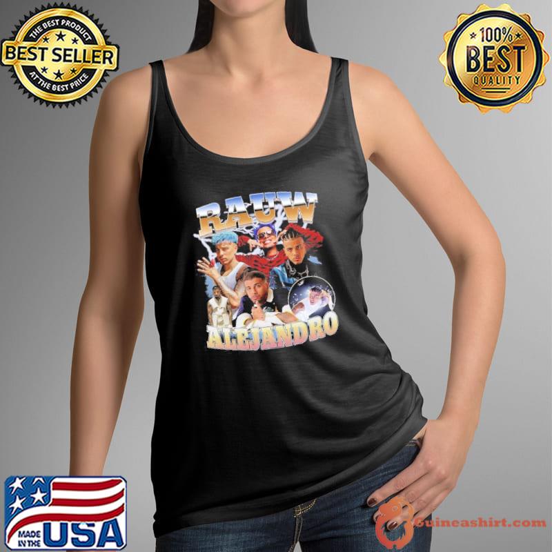 Rauw Alejandro Vintage 90s Rauw Alejandro Bootleg Shirt Tank Top