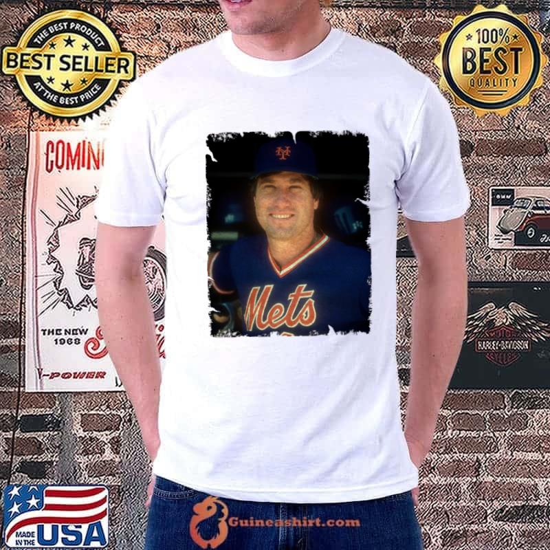 Ray Knight in New York Mets American former Major League Baseball T-Shirt