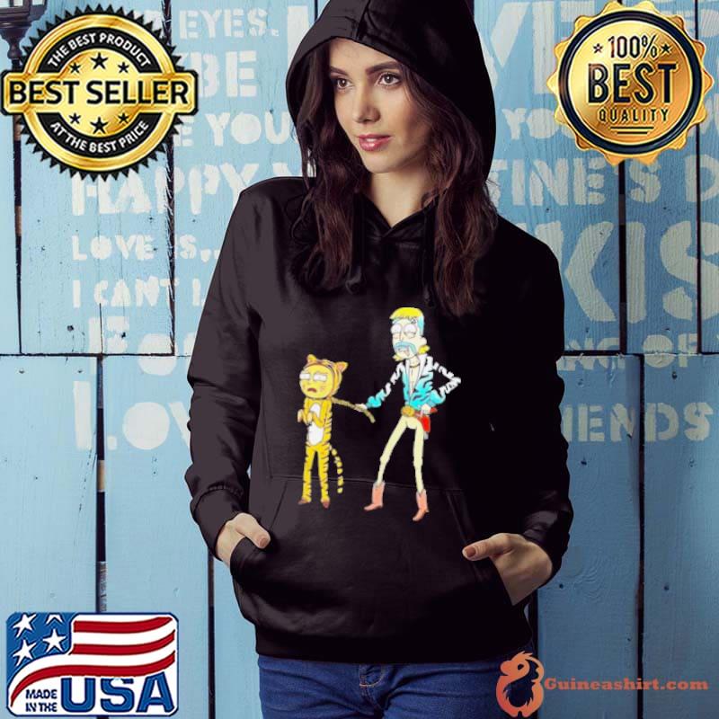 Rick And Morty Tiger King Shirt Hoodie