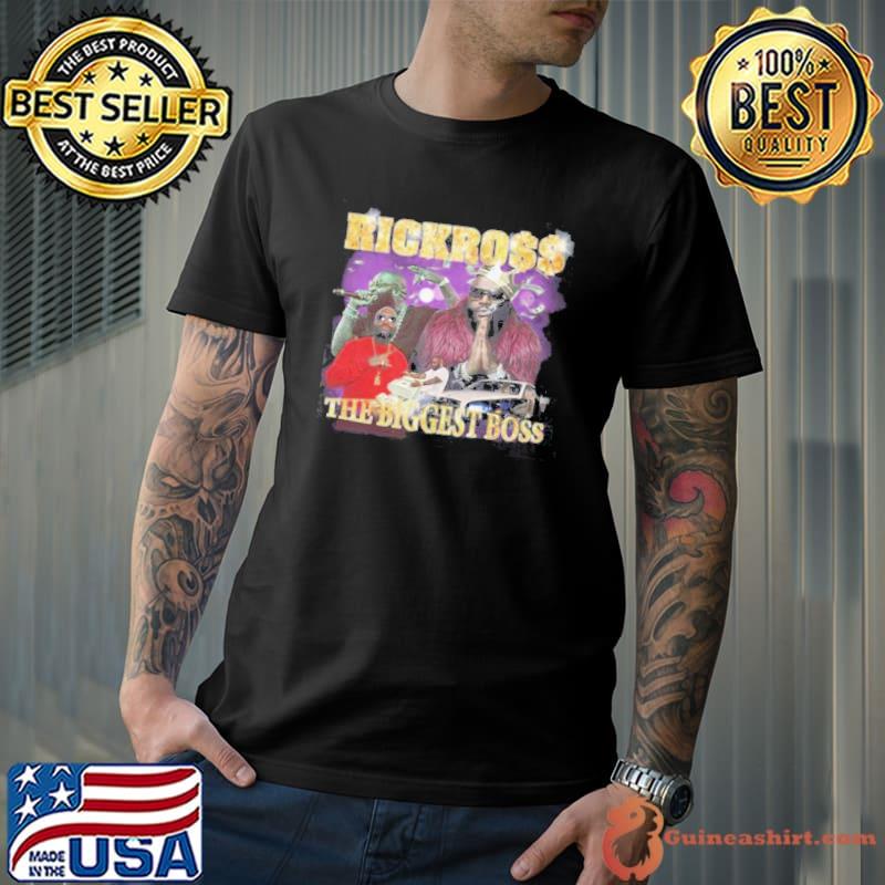 Rick Ross Vintage Inspired The Biggest Boss Graphic Shirt