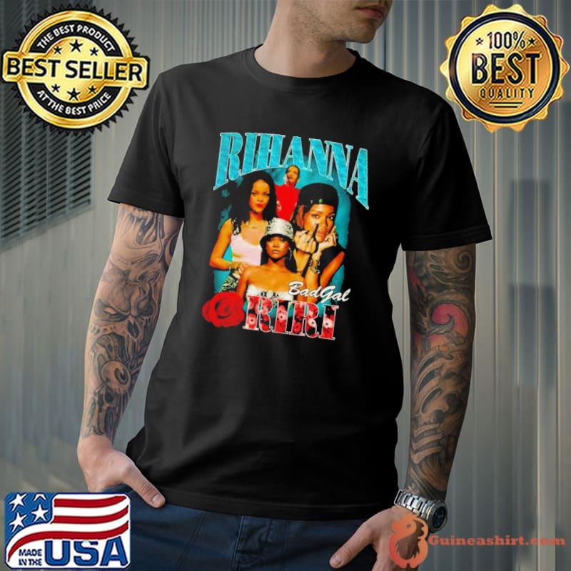 Rihanna Bad Gal Riri 90s Rap Vintage Bootleg shirt