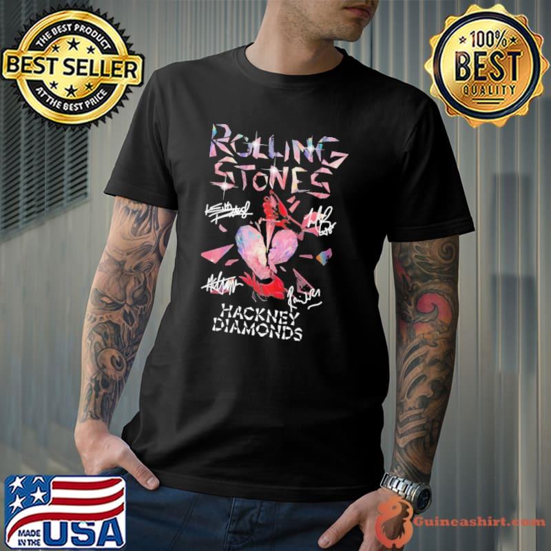 Rolling stones hackney diamond signature shirt