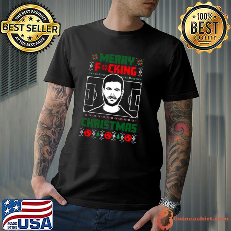 Roy Kent Merry Fcking Christmas Color Futbol Star shirt