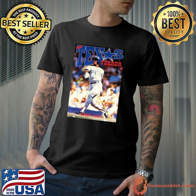 Ruben Sierra Texas Terror Texas Rangers Mlb Action Poster Shirt
