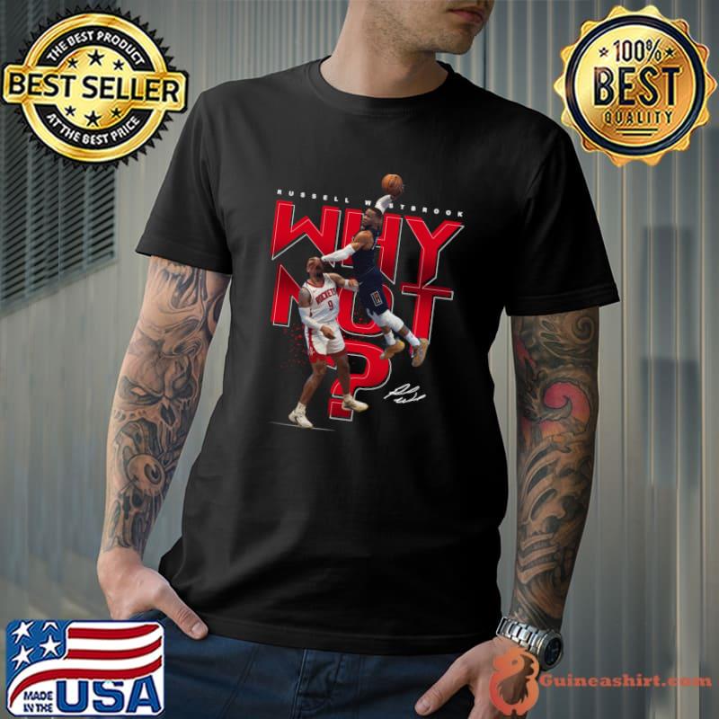 Russell Westbrook American professional basketball player for the Los Angeles Clippers Face Palm Signature T-Shirt