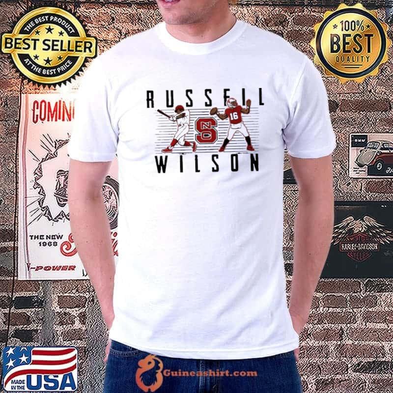 Russell Wilson NC State Baseball Shirt