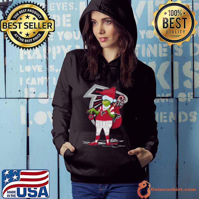 Santa Grinch Atlanta Falcons Christmas 2023 Shirt Hoodie
