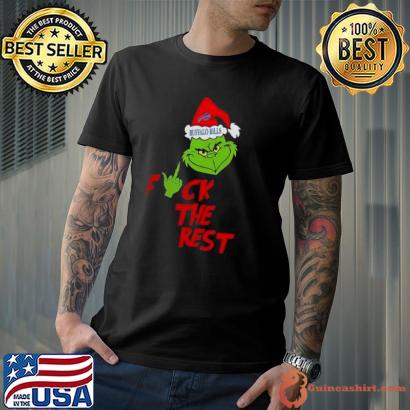 Santa Grinch Buffalo Bills Fuck The Rest shirt